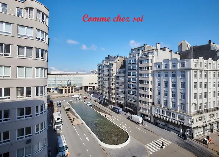 Lichtrijk en comfortabel hoekappartement met gratis parking en zeer centraal gelegen - Comme Chez Soi